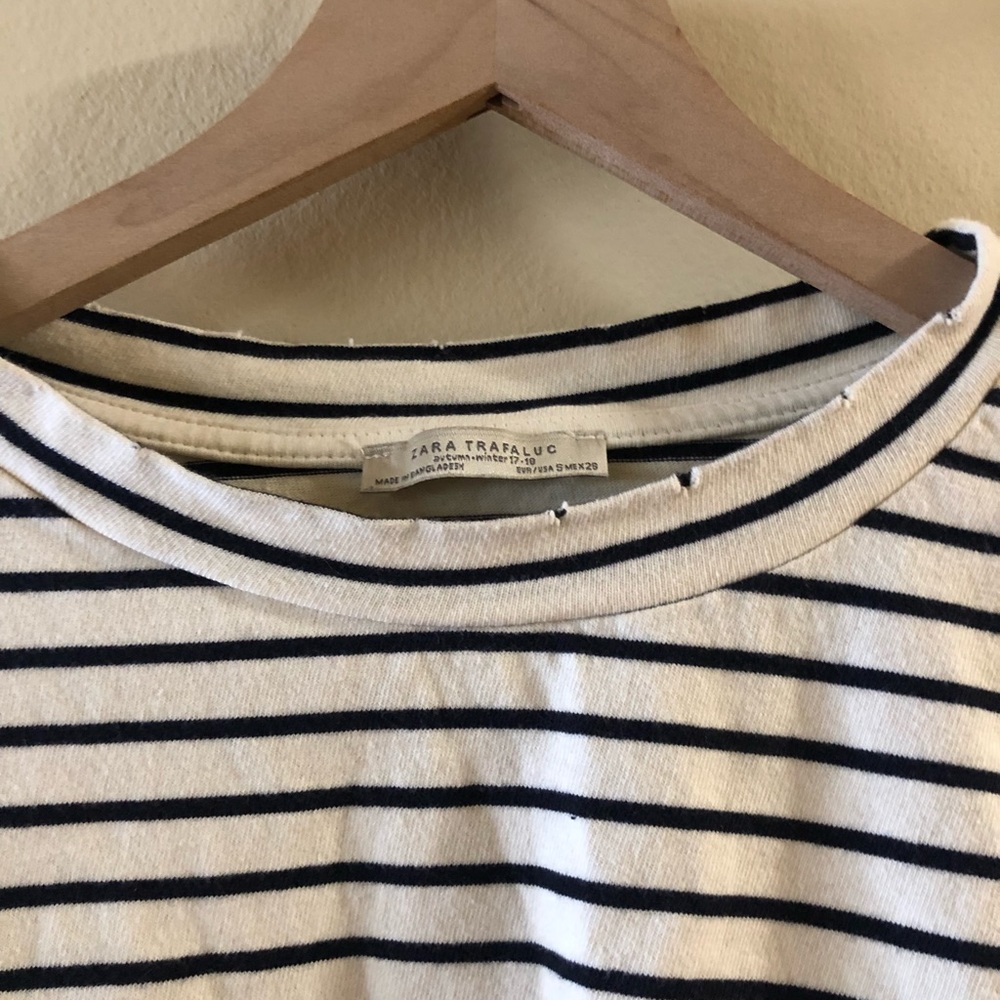 Zara Striped Tee - Picture 3 of 6
